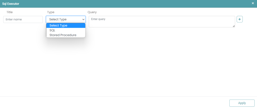 SQL Executor – Datanyx
