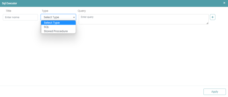 SQL Executor – Datanyx